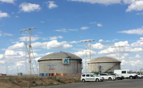 Automatic cleaning of tank B on termnal Atyrau, Karachaganak Petroleum Operating B.V.